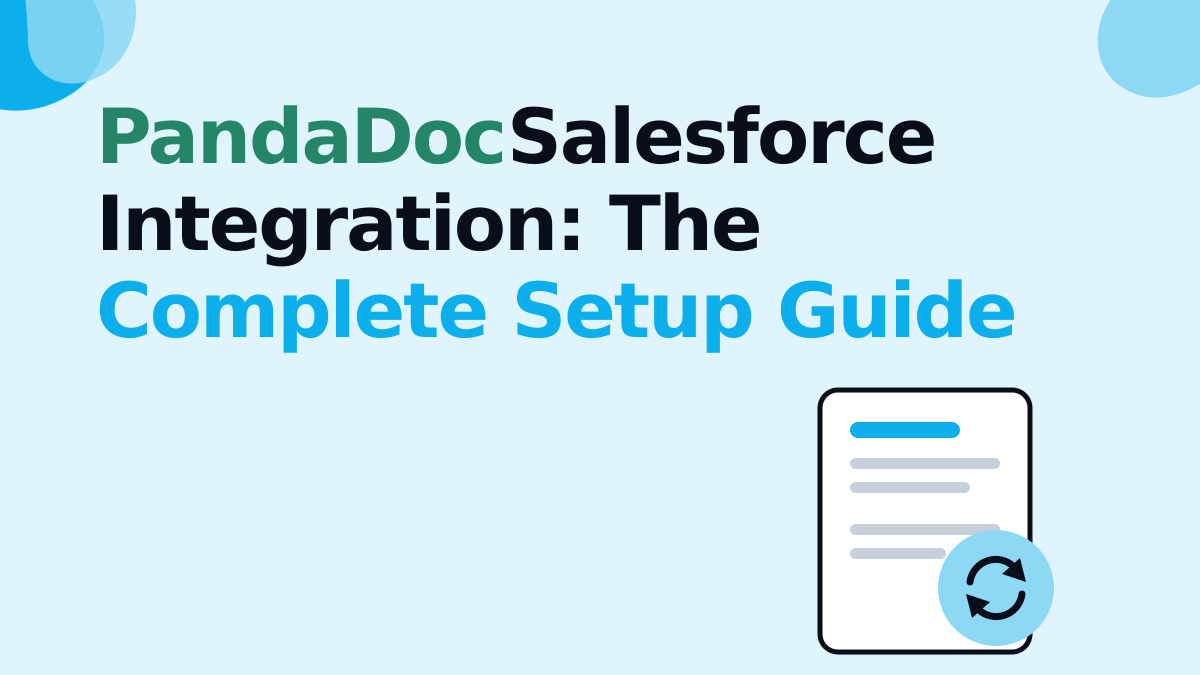 PandaDoc Salesforce Integration: The Complete Setup Guide